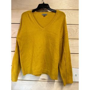 Ladies Large Jason Maxwell Mustard sweater
